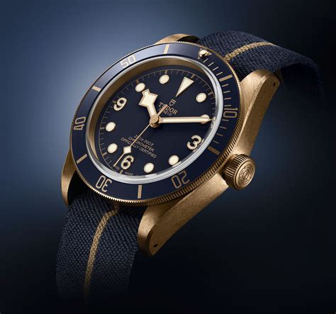 tudor bucherer blue|tudor black bay bronze blue.